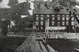 Evanger fabrikken i Siglufjord - ukjent fotograf