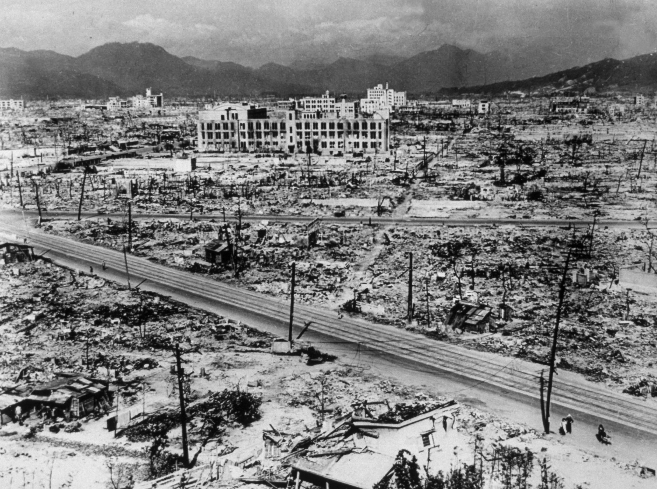 Hiroshima 1945 - etter bomben 